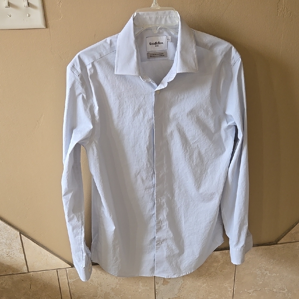 Men's Sky Blue Button Down